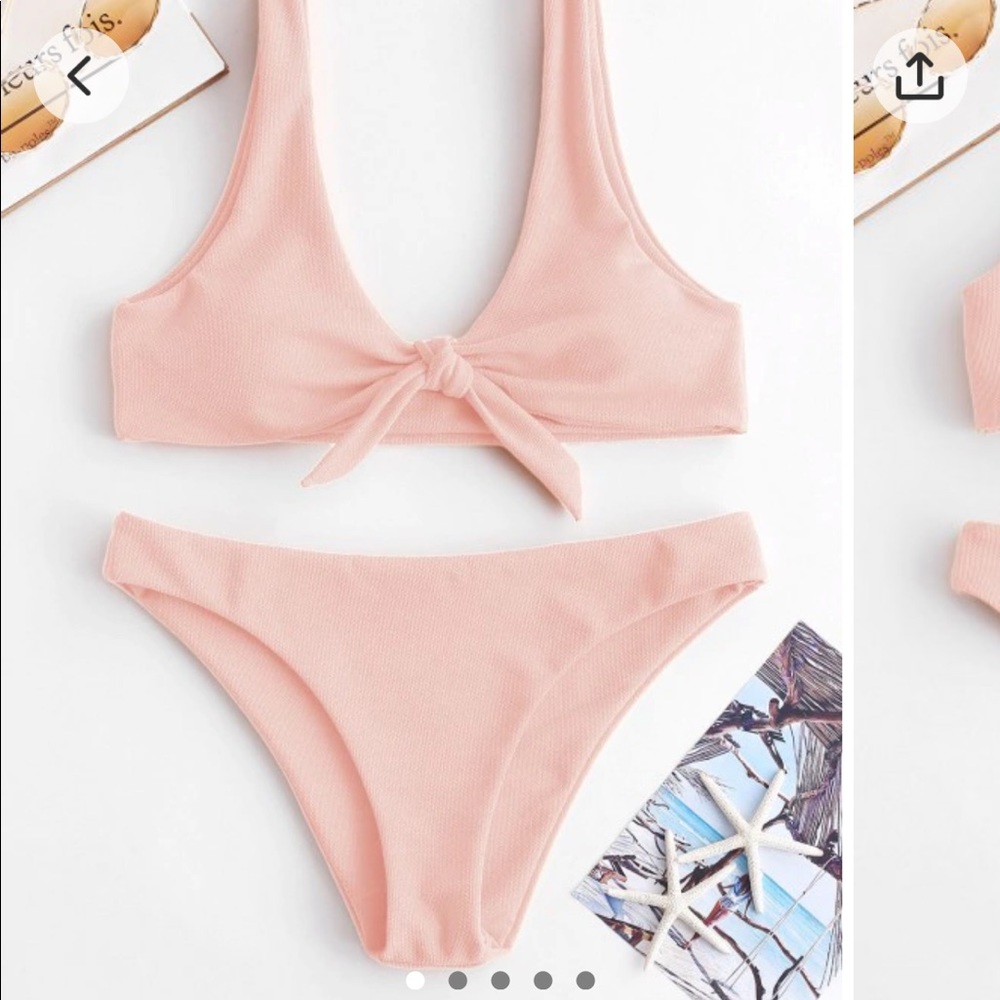 Zaful Pink Bikini